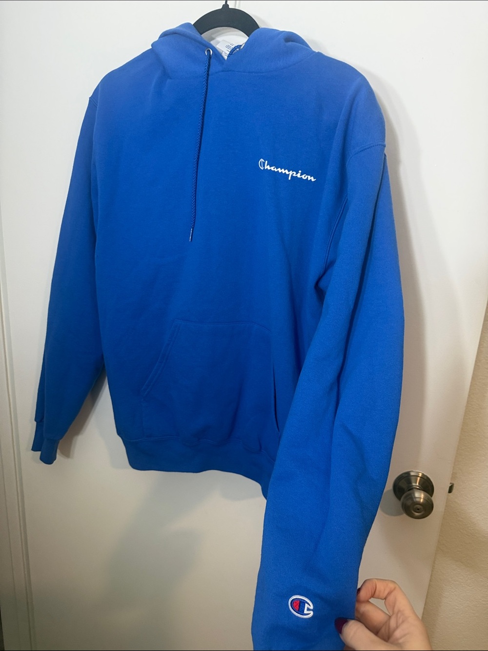 Men champion hoodie